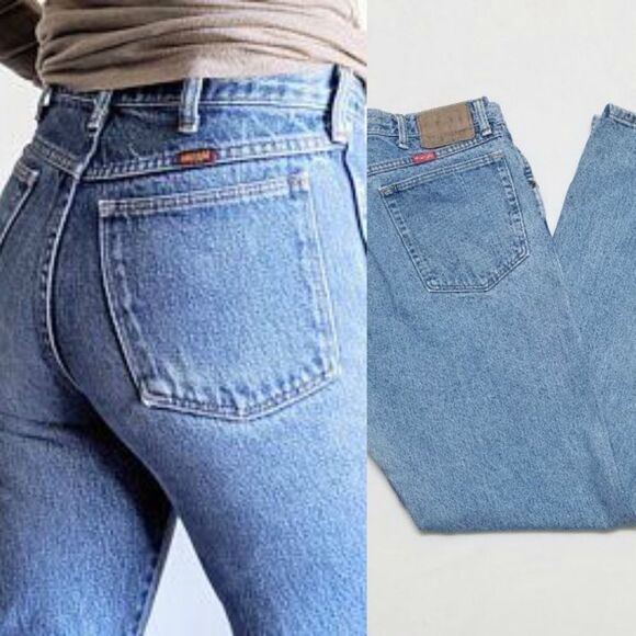 VINTAGE Wrangler Light Wash Butt Hugging Jeans - Picture 1 of 10